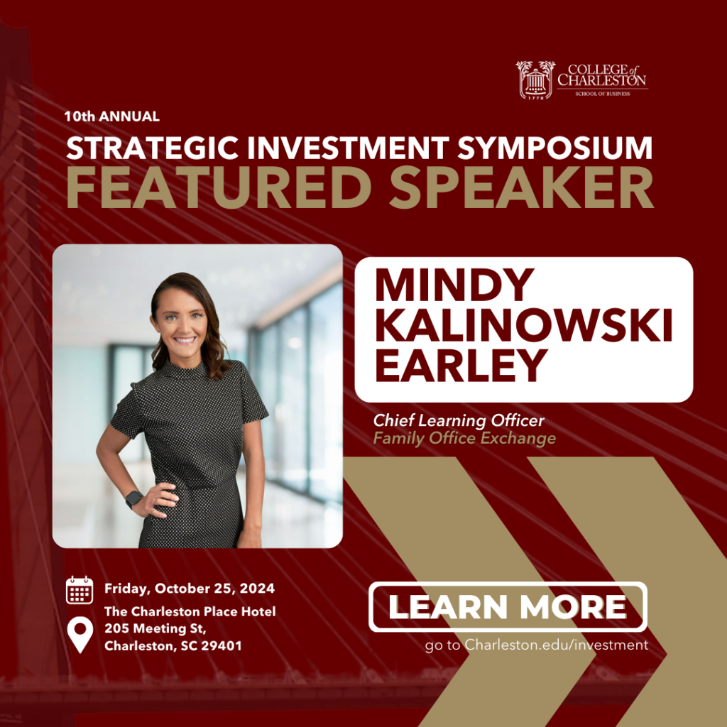 Mindy Kalinowski Earley is a Strategic Investment Symposium Featured Speaker